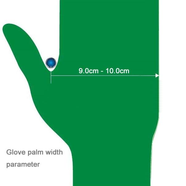 100 Pack Durable Nitrile Disposable Gloves For Protection And Safety