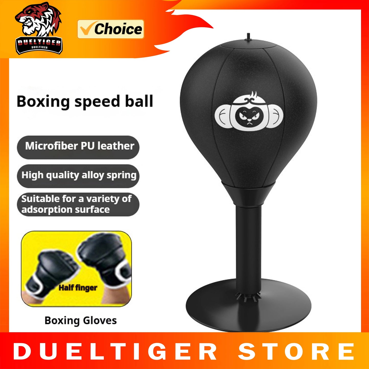 Boxing Desktop Speed Ball Table Punching Bag Kickboxing Training For Parent And Child