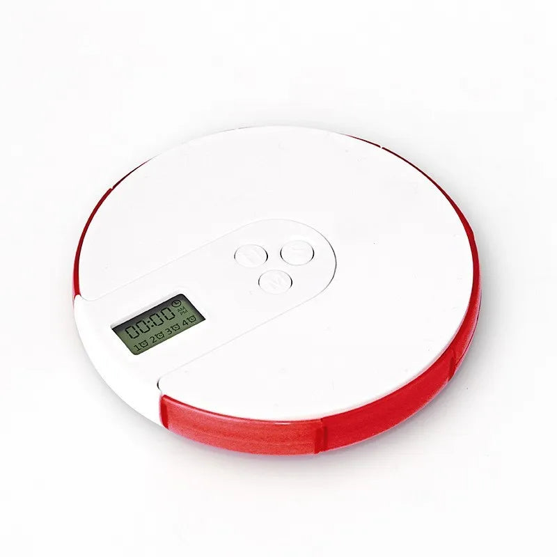 7 Day Electronic Pill Dispenser Storage Box With Alarm Clock Light Smart Pip
