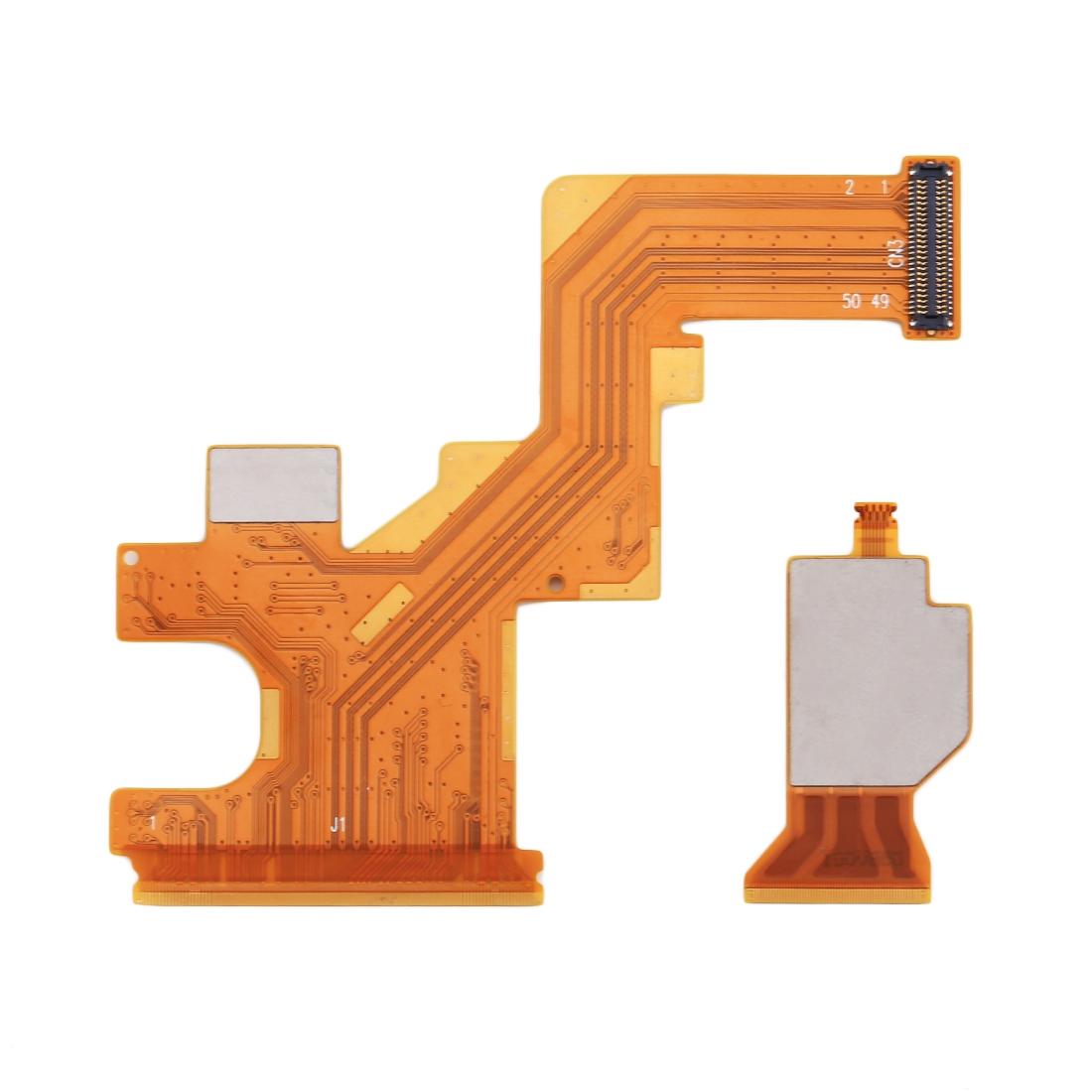 Set Of Two Flex Cables For Samsung Galaxy S4 Mini Lcd Connector