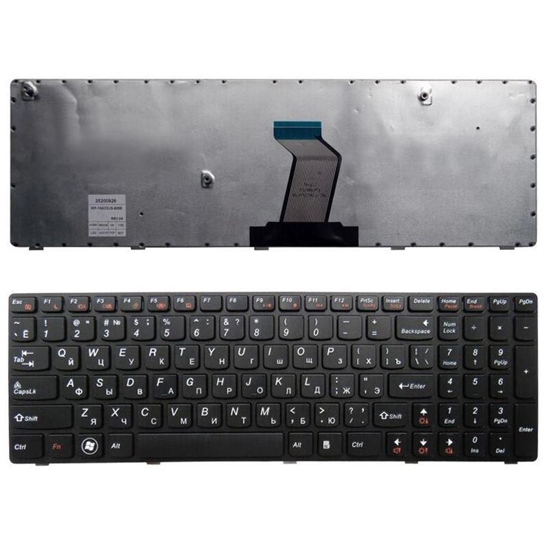 Russian Keyboard For Lenovo V570 Z570 Z575 Laptop Seamless Typing