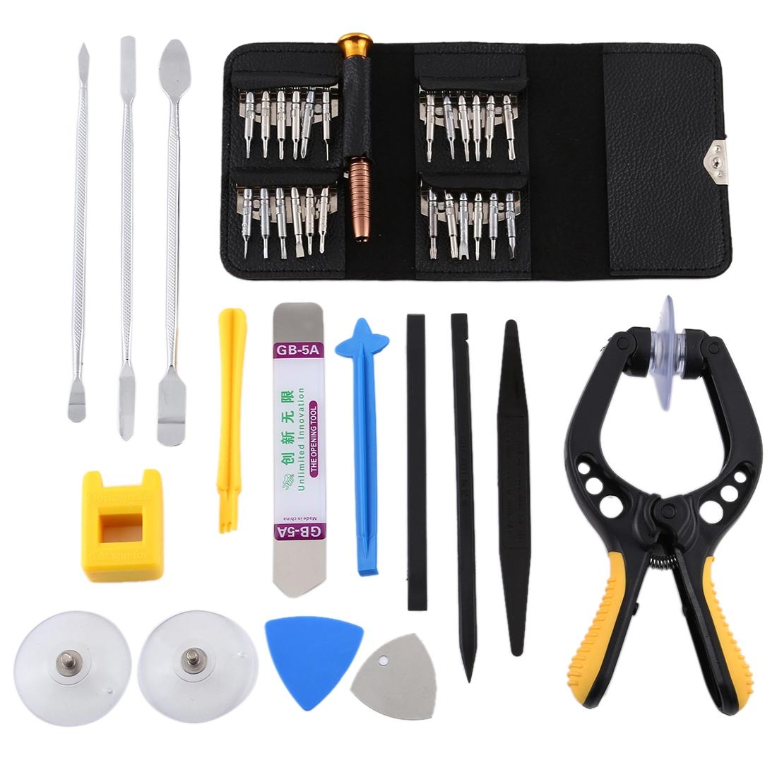16 Piece Mobile Phone Repair Tool Set With Screwdriver And Crowbar
