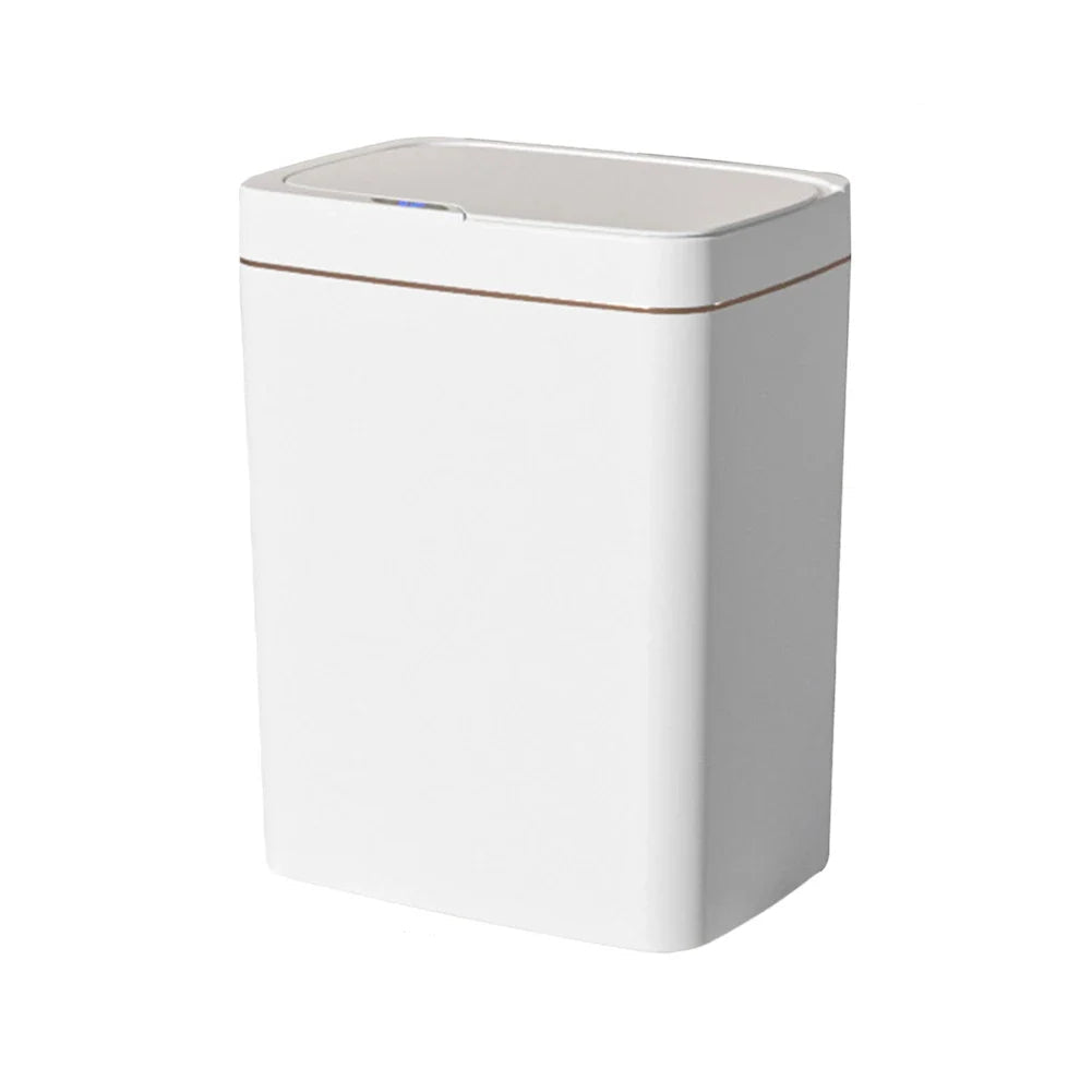 15/18L Smart Sensor Trash Can Waterproof Intelligent Touchless Quiet Auto Motion Rubbish For Kitchen Bathroom