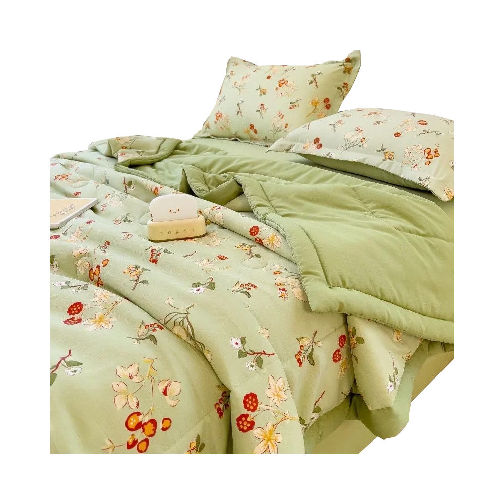 Summer Air Conditioning Thin Quilt Machine Washable Soft Breathable Blanket