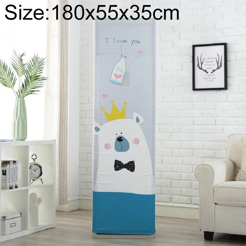 180 X 55 35 Cm Vertical Cabinet Type All Inclusive Ac Fabric Dust Cover Love Bear Design