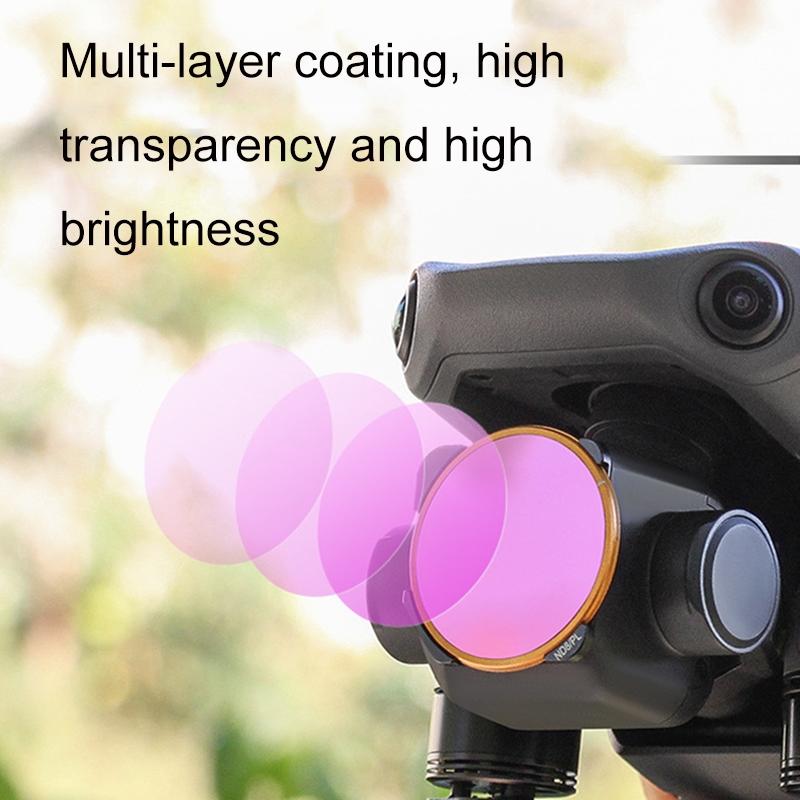 Three Piece Mavic 3 Fi330 Filter Set For Enhanced Photography Performance