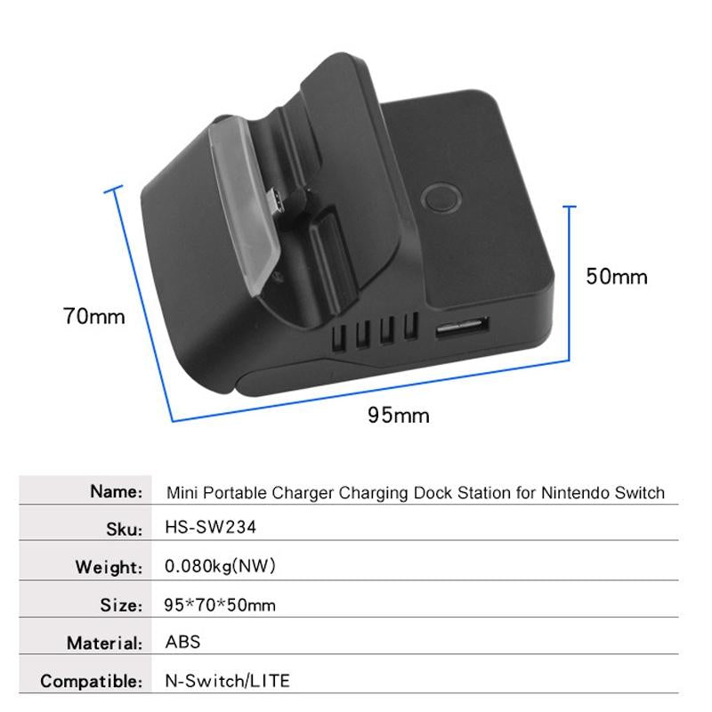 Switch Projection Converter Portable Cooling Base For Video Game Accessories