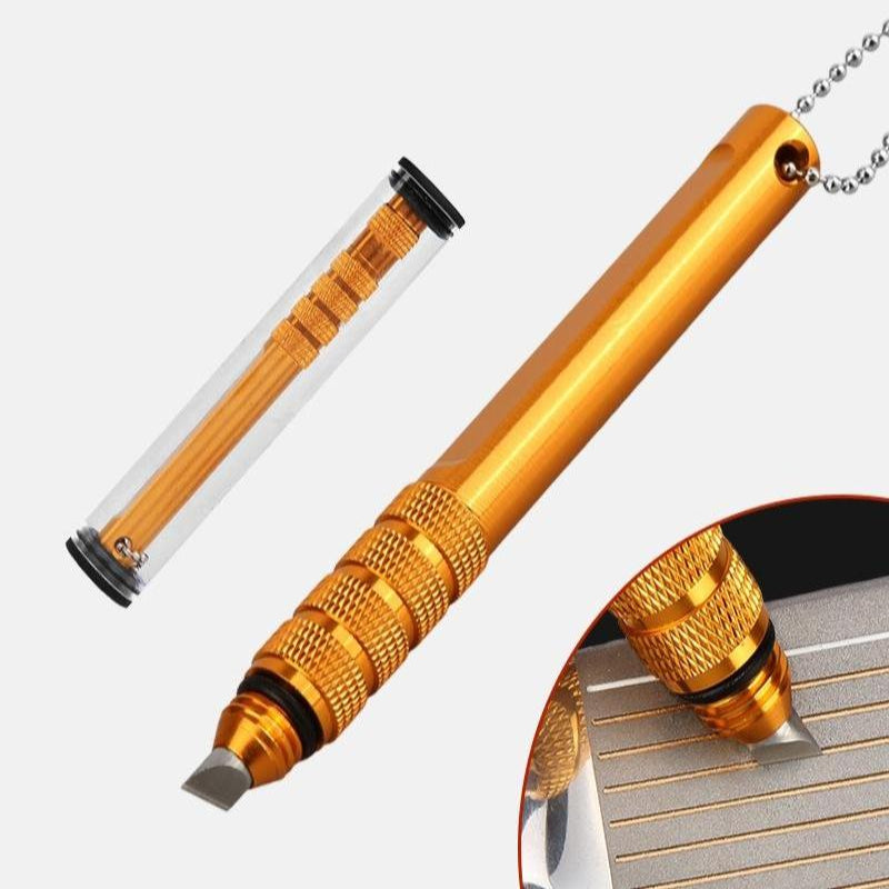 Flat Knife Golf Club Groove Cleaner Tool For Effective Head Maintenance