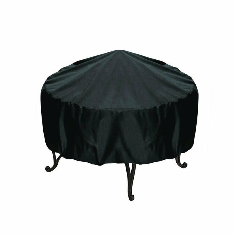 Round Table Cover For Outdoor Garden Grill Rainproof Dustproof Anti Ultraviolet 55X50cm