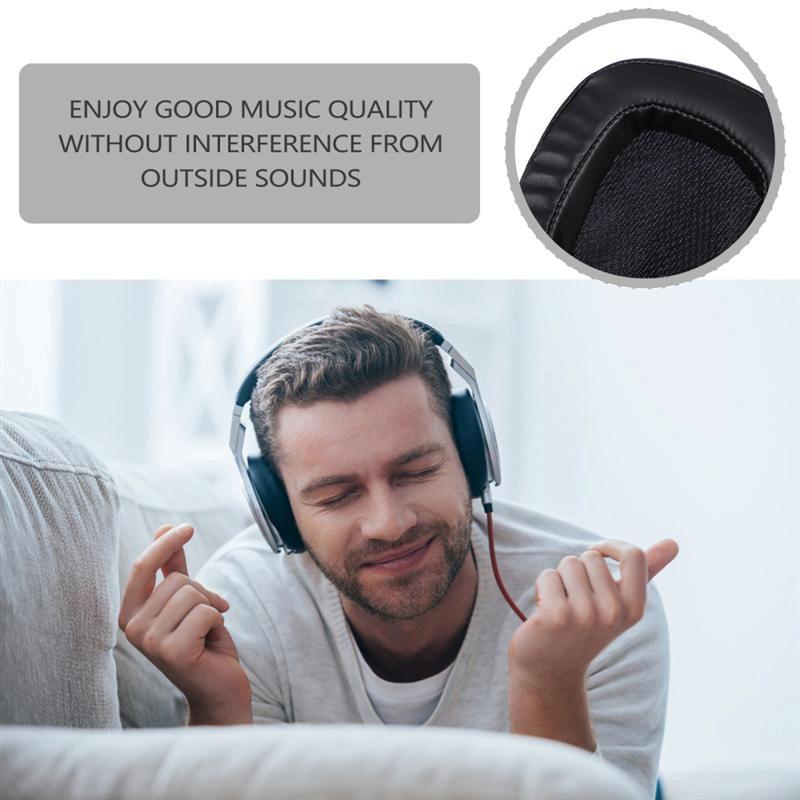 Black Gel Earpads For Logitech G633 And G933 Headsets 2 Pack