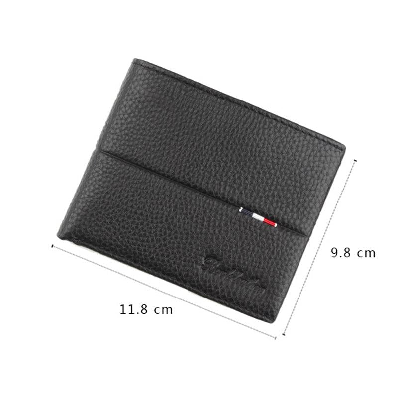 Rfid Blocking Men Wallet With Card Holder By Baweisi Black