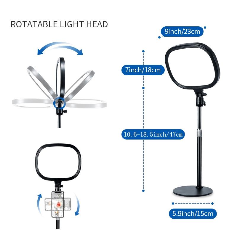 Full Screen Beauty Light For S20 Single Led Ring With Adjustable Features