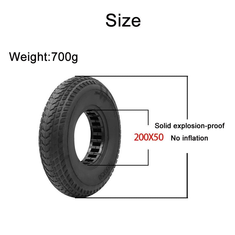 Xiaomi Scooter 8 Inches Hollow Solid Rubber Tire