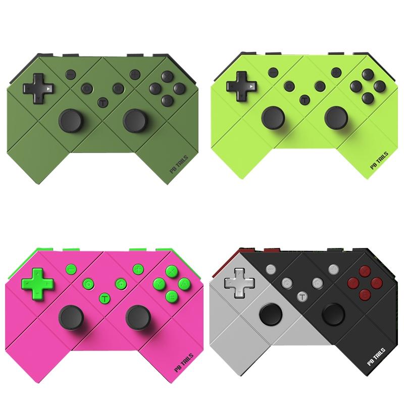 Silver Gamepad For Switch Tooth Shaped