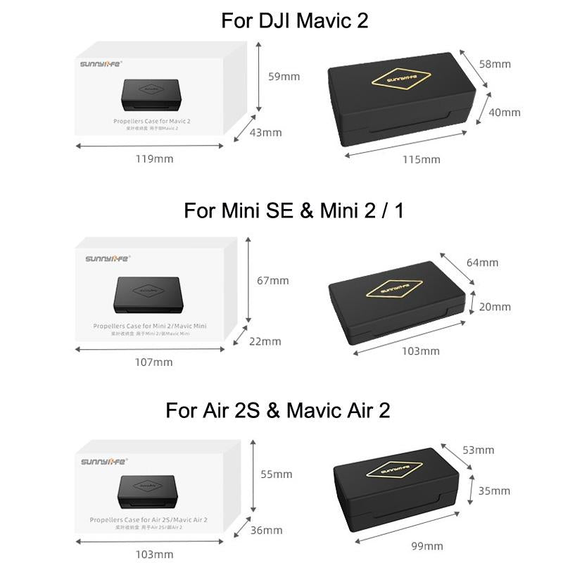 Storage Box For Dji Air 3 And Mavic 2 Propellers