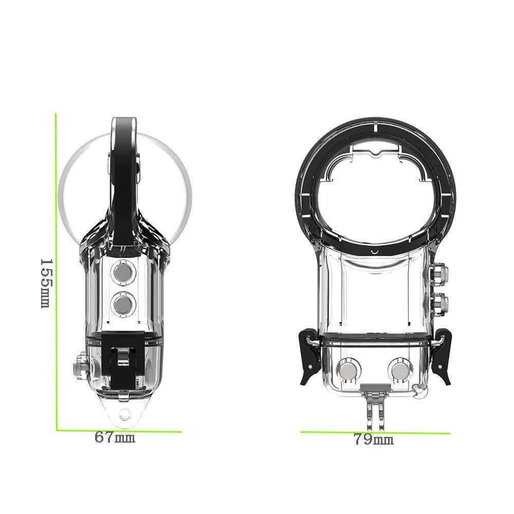 Waterproof Diving Case For Insta360 X3 Camera Underwater Housing
