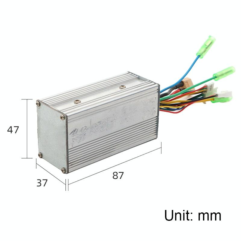 350 Watt Sine Wave Brushless Direct Current Vehicle Controller For Electric Scooters