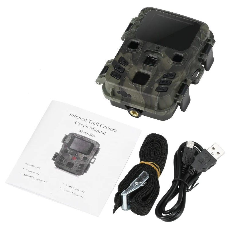 20 Megapixel Trail Camera With Night Vision And Wildlife Scouting Features