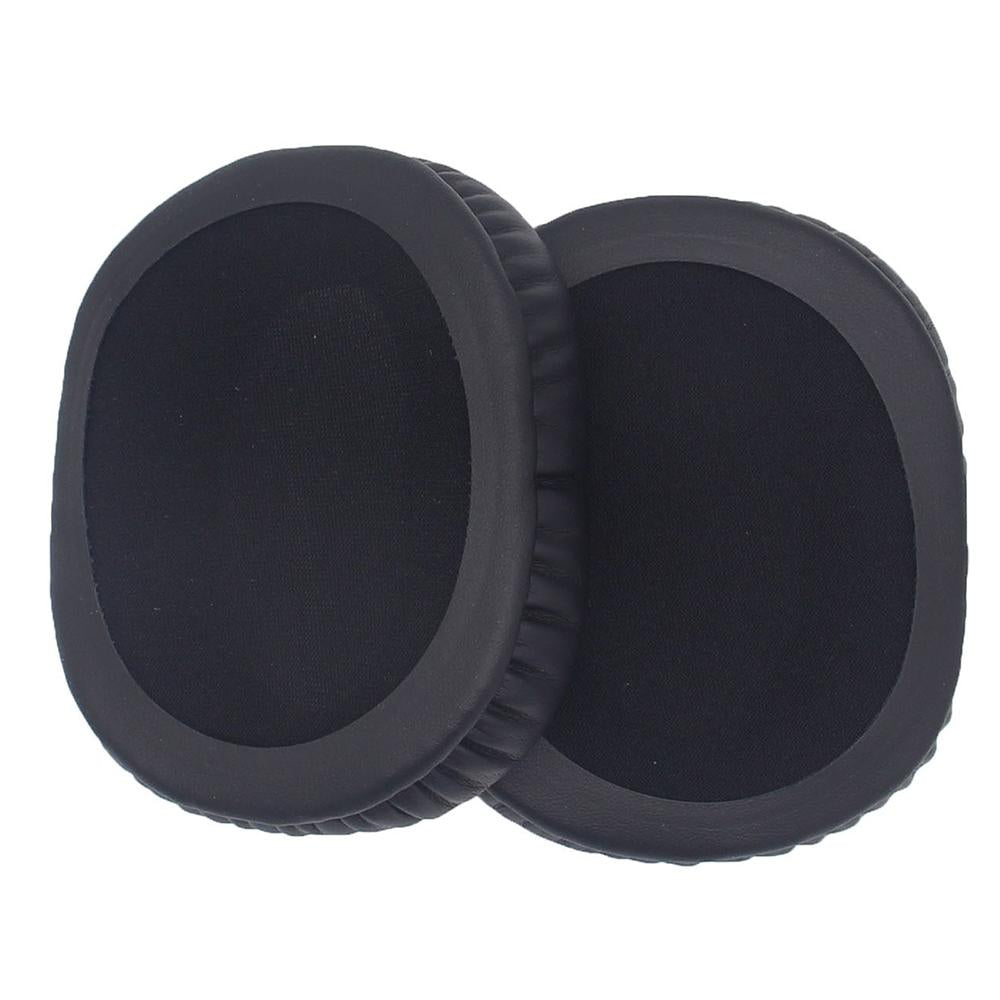 2 Pack Leather Earmuff Covers For Logitech G Pro Headphones Black