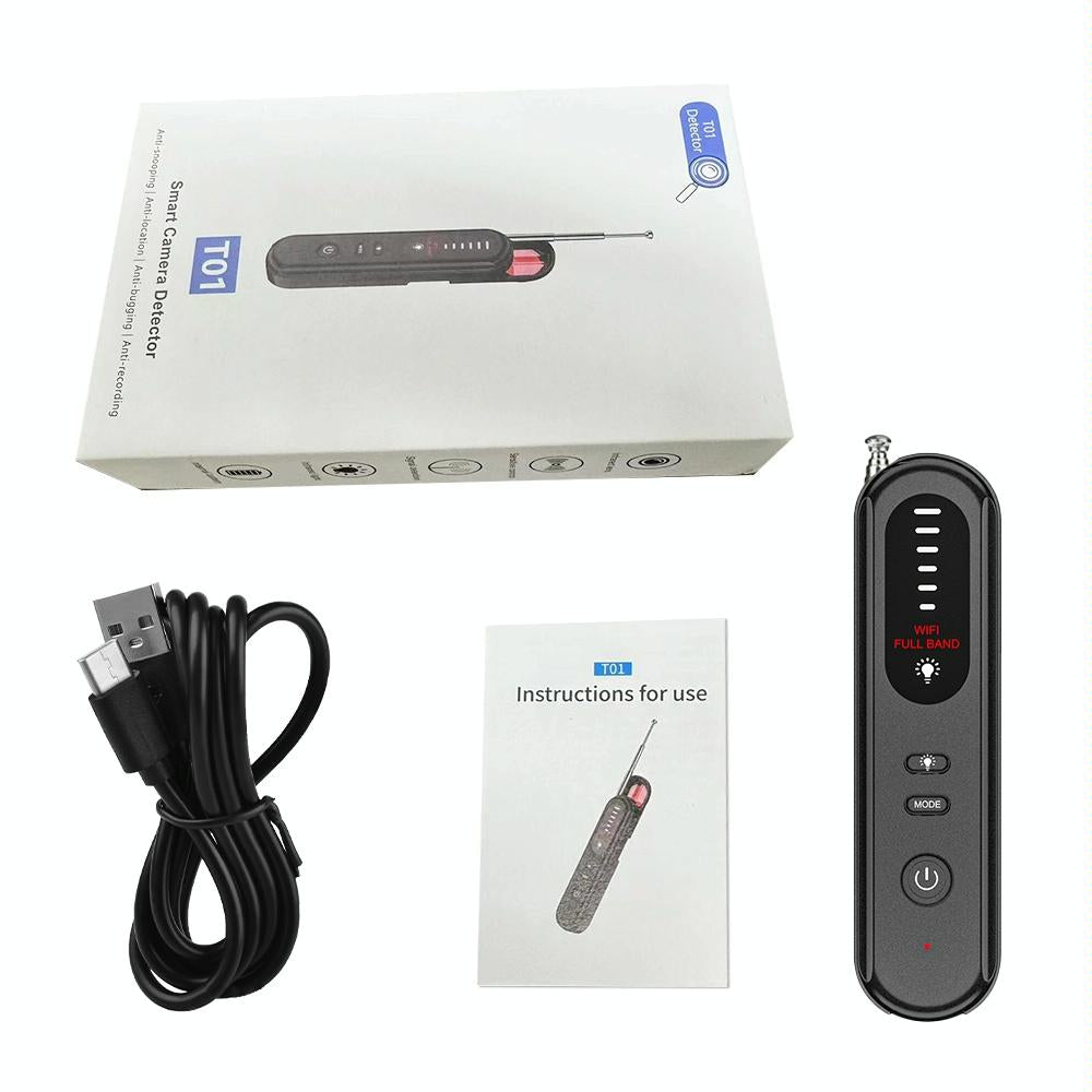 Wireless Anti Eavesdropping Loctor Technology Detector With Alarm For Enhanced Privacy Protection
