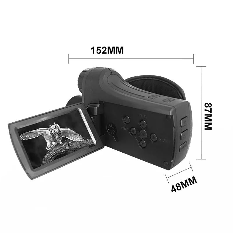 Digital Safety Camera With Handle And High Definition Monitoring