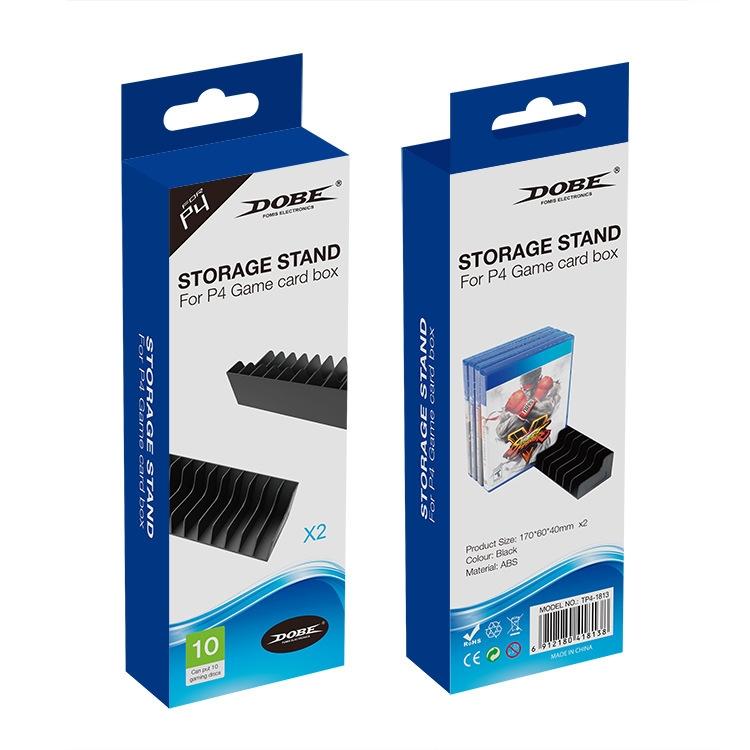 2Pcs Game Card & Disk Storage Rack For Ps4