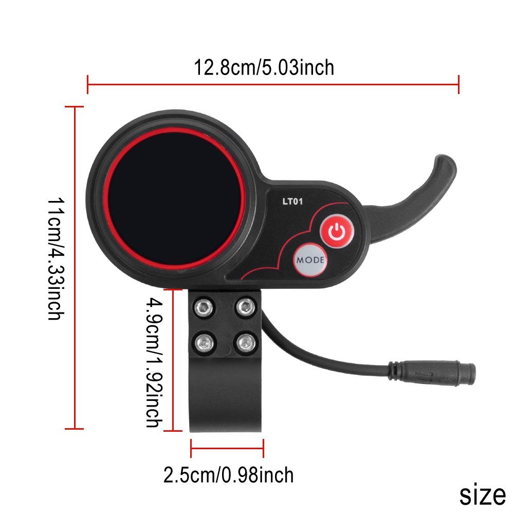 6-Pin Electric Scooter Display For Kaabo Mantis 8 / 10 Wolf Warrior X