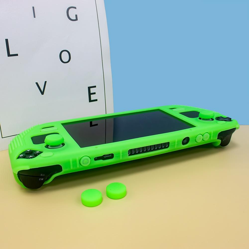 Silicone Protective Case With Holder For Steam Deck V V4 1 Pocket Consoles Black