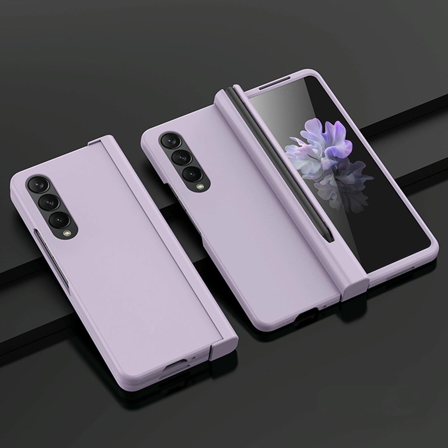 For Samsung Galaxy Z Fold4 5G Integrated Shockproof Case - Blue