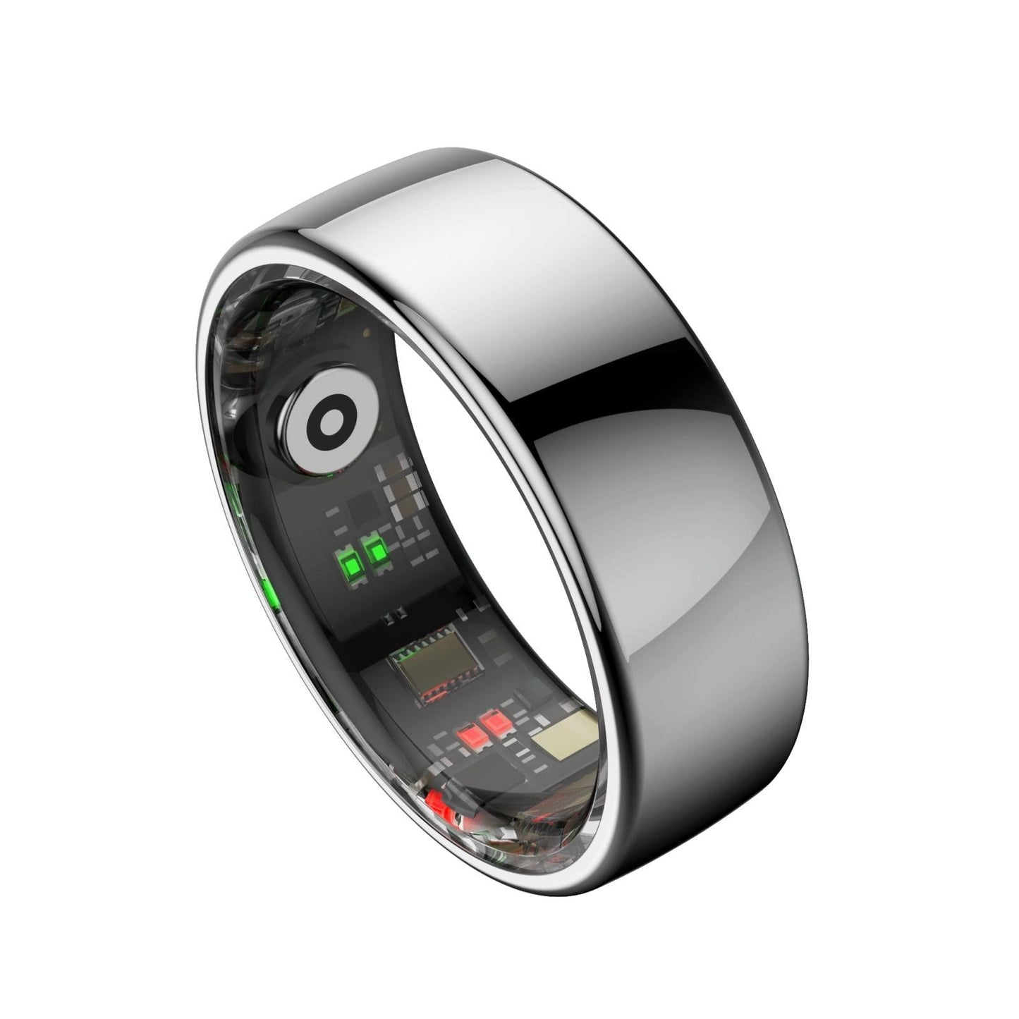 Smart Ring Heart Rate Blood Oxygen Sleep Sports Size 12 Gold