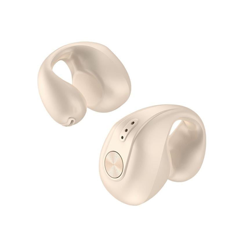 Wireless Dual Ear Bone Conduction Bluetooth Earphones Mini Sport Clip