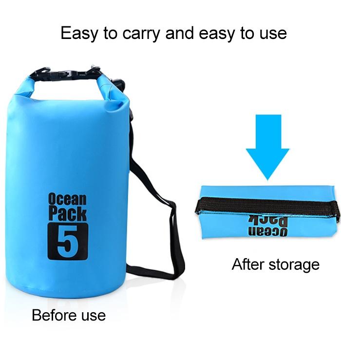 Waterproof Single Shoulder Bag 3L Capacity Pink