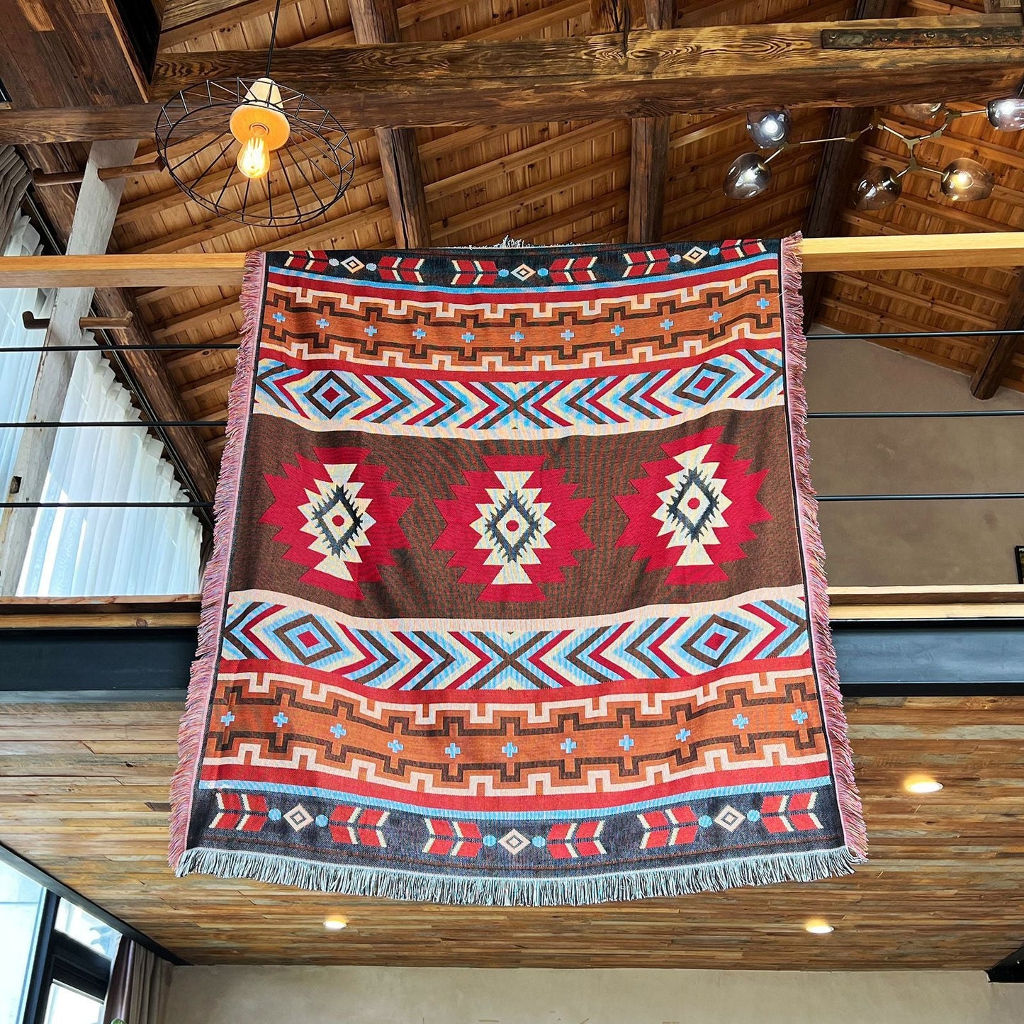 1 Sets of Elosung 1 Sets Of Bohemian Waterproof Picnic Blanket Camping Outdoor Rug 2 Pack