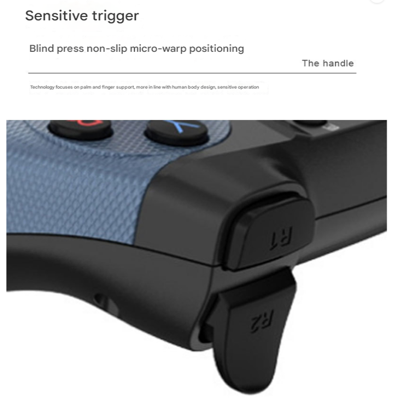 Elosung Black 2.4G Wireless Game Bluetooth Controller For Android Phones Pc Gaming Consoles