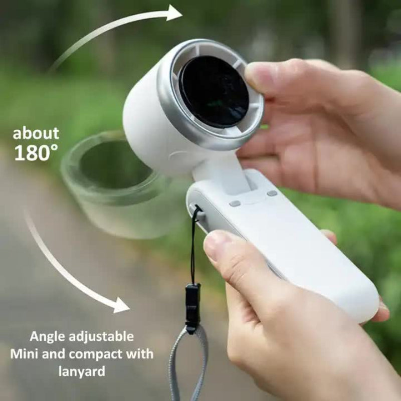 White Compact And Foldable Mini Projector Portable Versatile For Home Office Use