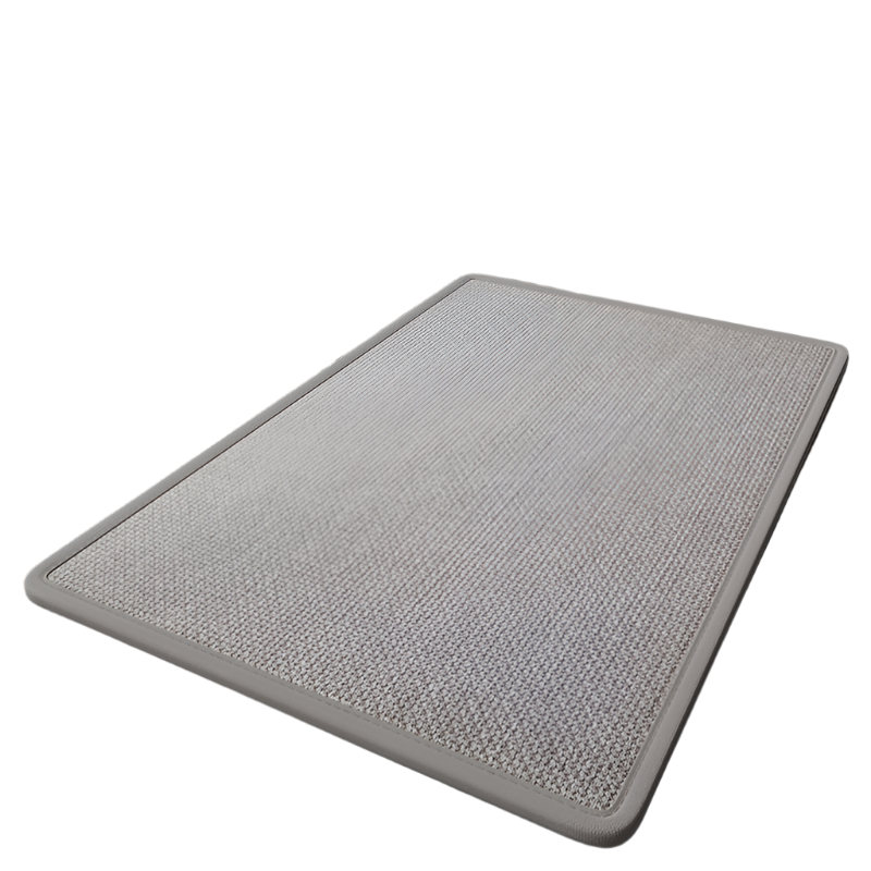 40X60cm Red Quick Dry Bathroom Rug Non Slip Pvc Foam Super Absorbent