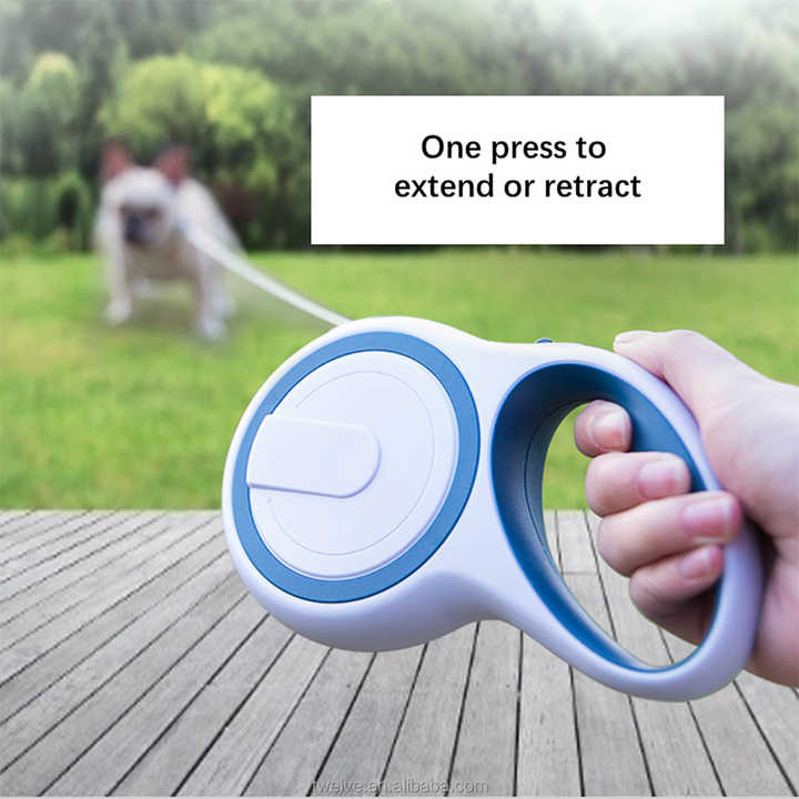 Dark Green 3M Pet Leash Retractable Tangle Free Extendable For Walking