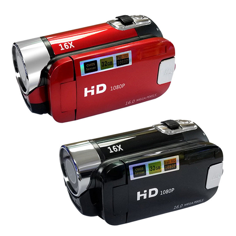 Silver Capture Life's Moments Hd 1080P Digital Camcorder 16Mp Photos 16X Zoom 2.7 Lcd Screen