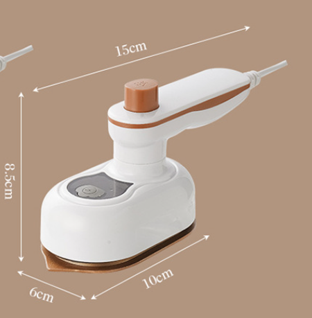 White Mini Handheld Steam Iron Portable Garment Steamer