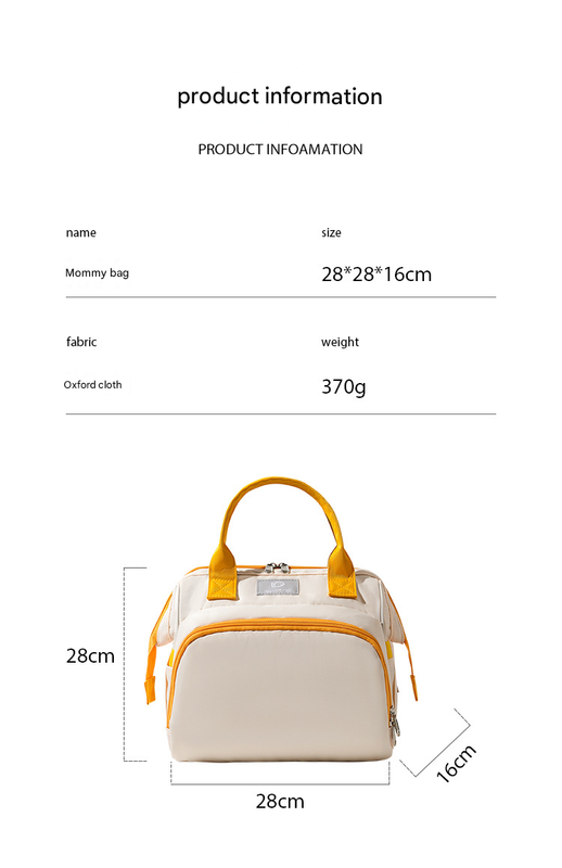 Blue Versatile 3 In 1 Nappy Bag | Convertible Backpack Tote & Crossbody With Insulated Pockets