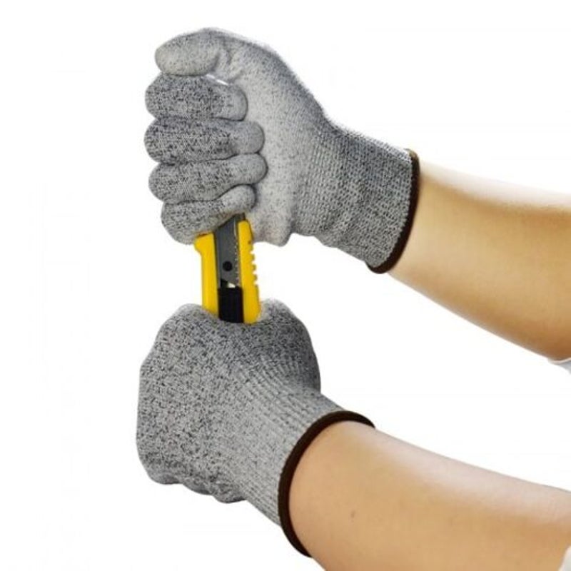 Anti Cut Gloves Safety Proof Stab Resistant Stainless Steel Wire L