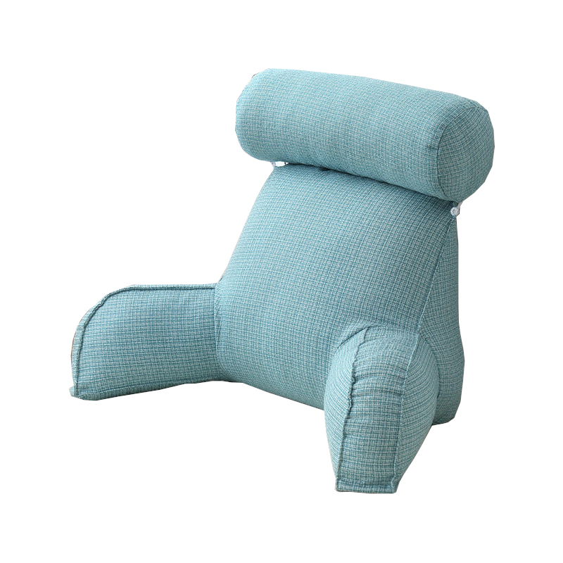 Back Cushion Backrest With Arm Neck Pillow Lumbar Support Reading