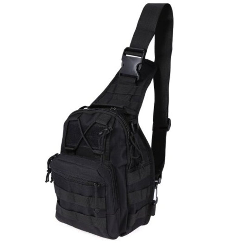Backpack Crossbody Bag Black