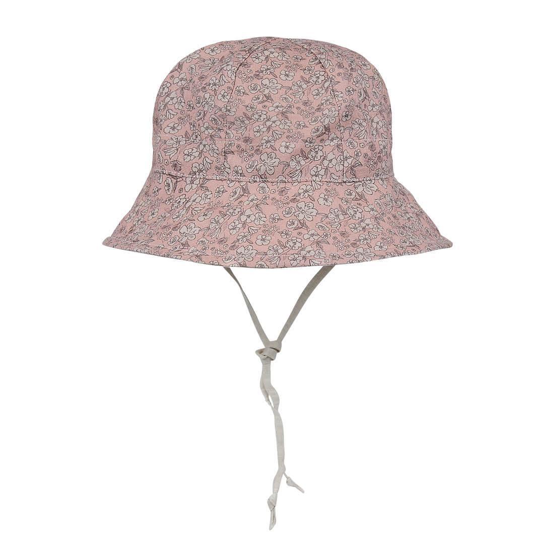 Bedhead Heritage Reversible Bucket Hat Florence/Flax S