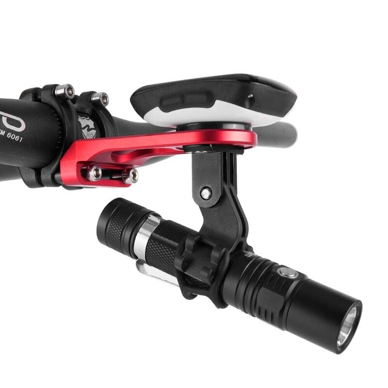 Bicycle Computer Camera Mount Holder Red