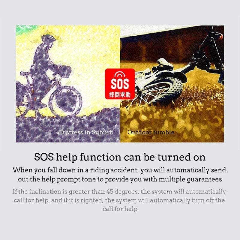 Bicycle Accessories Wireless Remote Control Anti Theft Personal Safety Bike Alarm