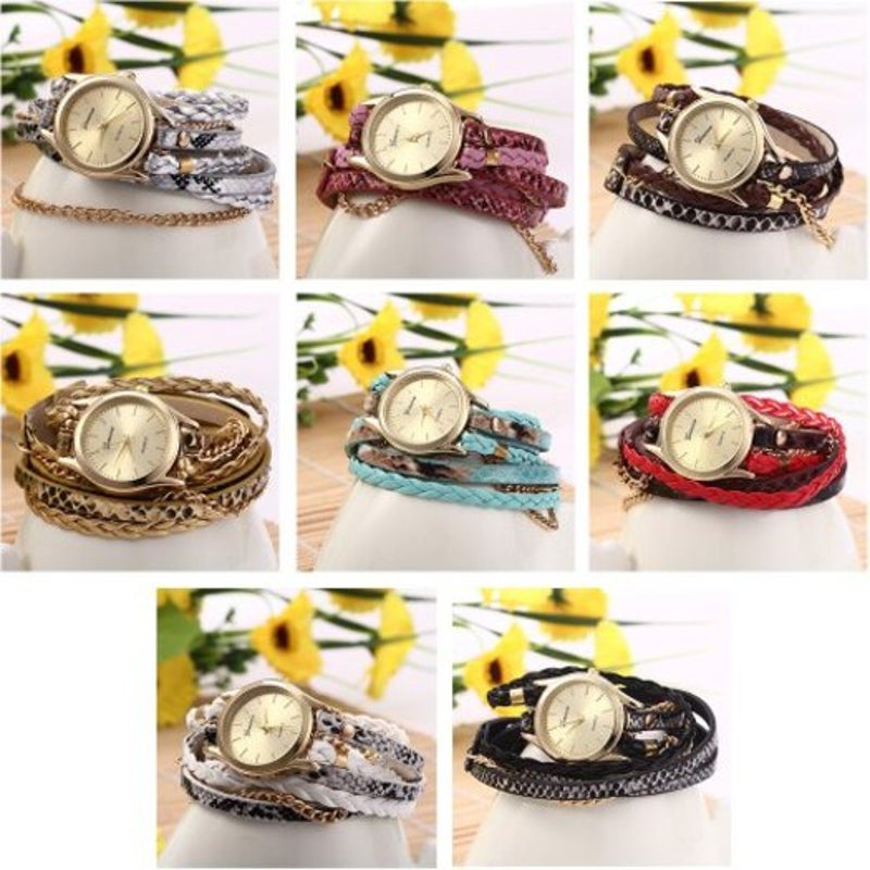 Veile Studios Bracelet Quartz Watch For Ladies Brown