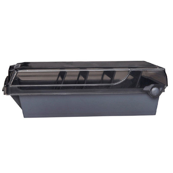 Business Card Holder Storage Box Capacity 500 Fit 2.2X3.6 In Cards 4 Divider Board 20 Z Guides