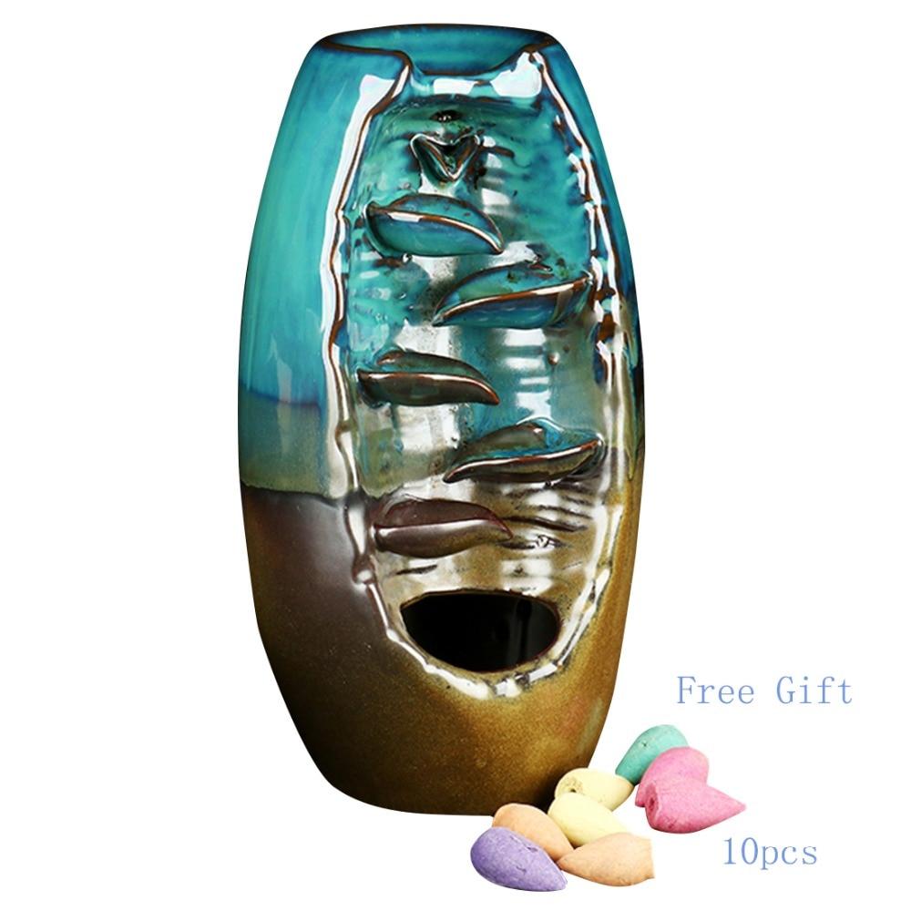 Waterfall Backflow Ceramic Aromatherapy Holder