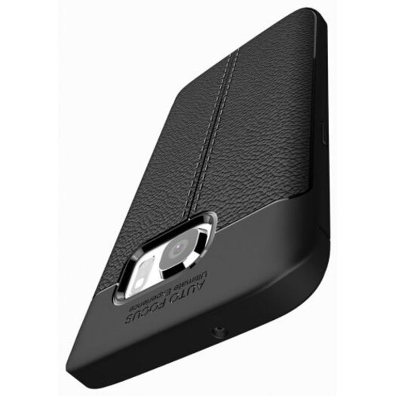 Case For Samsung Galaxy S7 Shockproof Back Cover Solid Color Soft Tpu Black